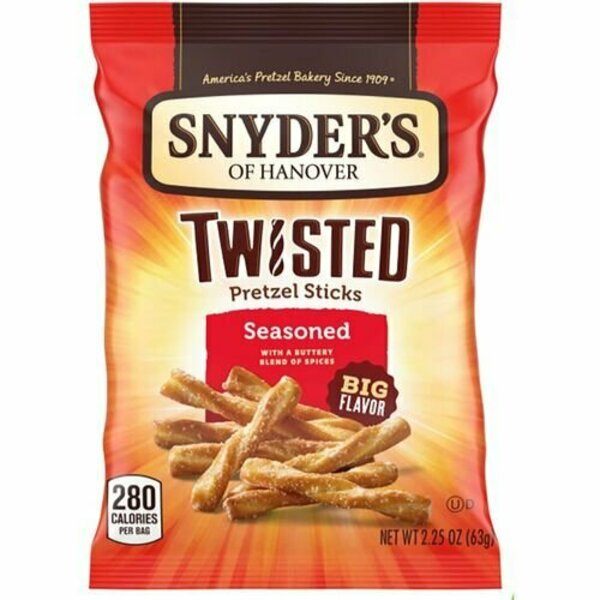 Office Snax Pretzels, Sticks, Seasoned, 2.25 oz, 36PK OFX14750